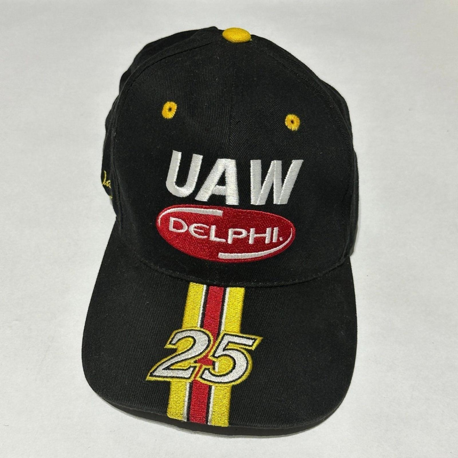 Vintage Nascar Uaw Hat  Classic Racing Cap  Rare Collectible